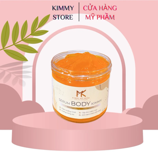 Lẻ hộp 500g serum body Kimmy kích tẩy - whitening body serum
