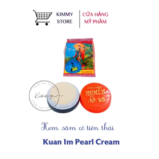 01 hộp kem dưỡng trắng da sâm cô tiên vàng Kua Im Thái Lan