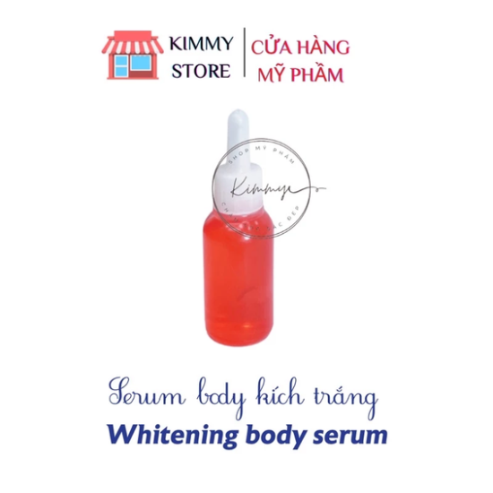 Serum kích tẩy trắng cực mạnh pha kem 10ml - whitening body serum