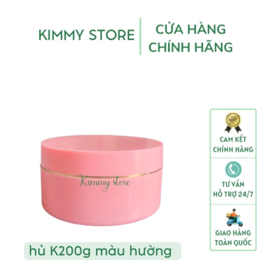 Lẻ hủ nhựa đựng kem 200g màu đen