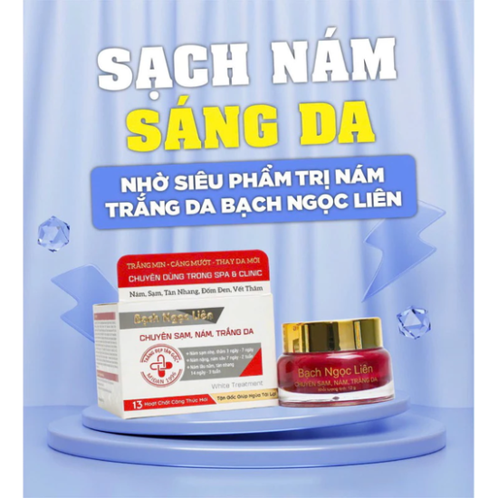 Bộ đôi kem bạch ngọc liên dưỡng trắng da mờ nám chống nắng