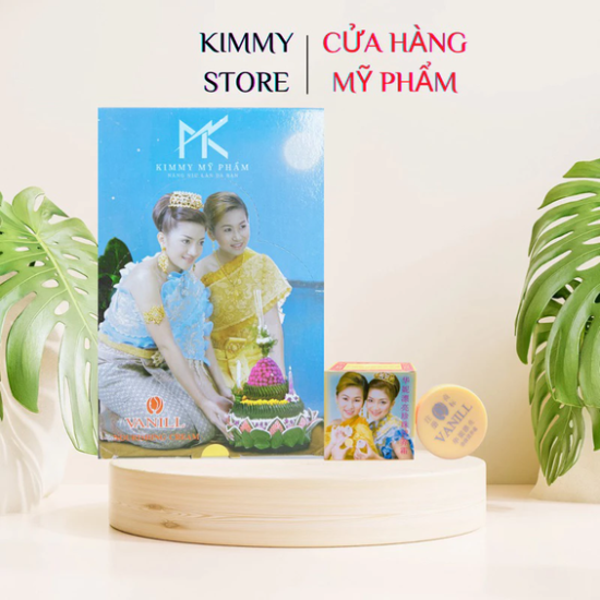 Lẻ 1 hộp kem dưỡng trắng da 12 cái cô gái nhật vanill
