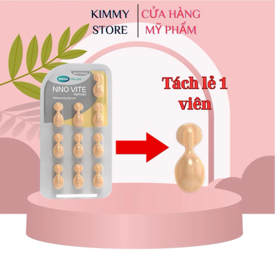 01 viên Dầu dưỡng da ban đêm NNO Nourishing Night Oil vitamin e mẫu mới