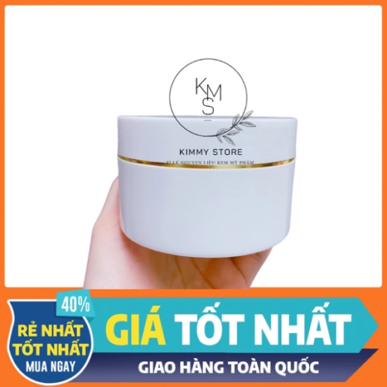 Lẻ hủ nhựa đựng kem 100g màu hồng