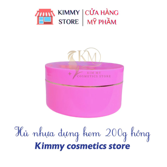 Hủ đựng kem 200g đủ màu