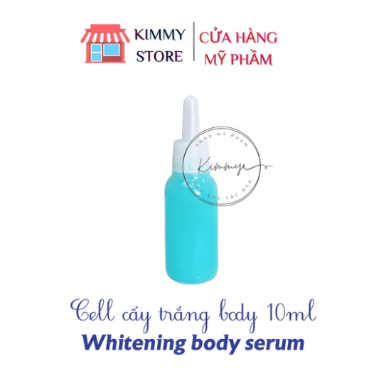 Lẻ 1 chai cell cấy trắng kích tẩy cực mạnh - whitening body serum