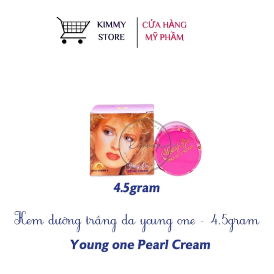 Lẻ hộp 4.5gram kem dưỡng trắng da young one ( xù )